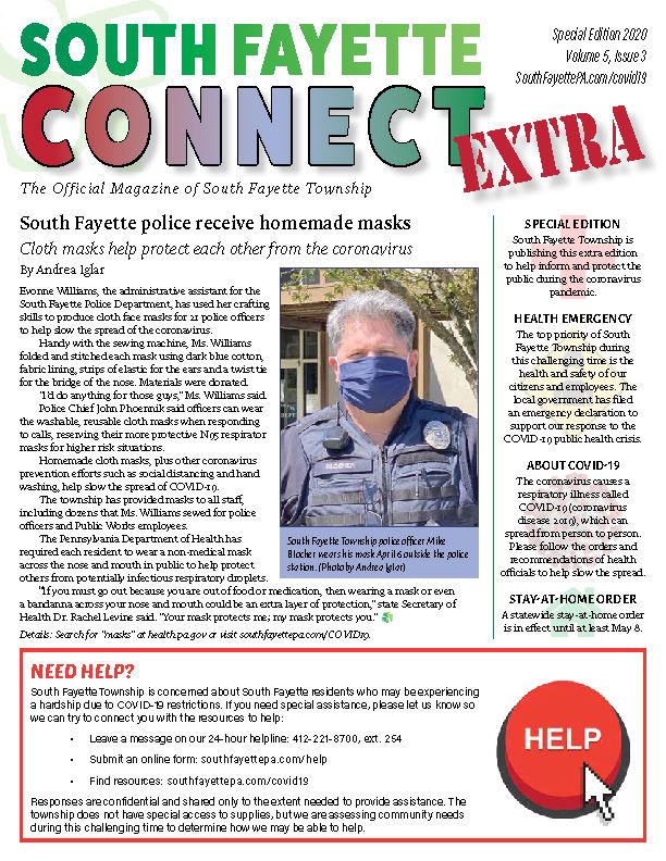 COVID Newsletter Cover