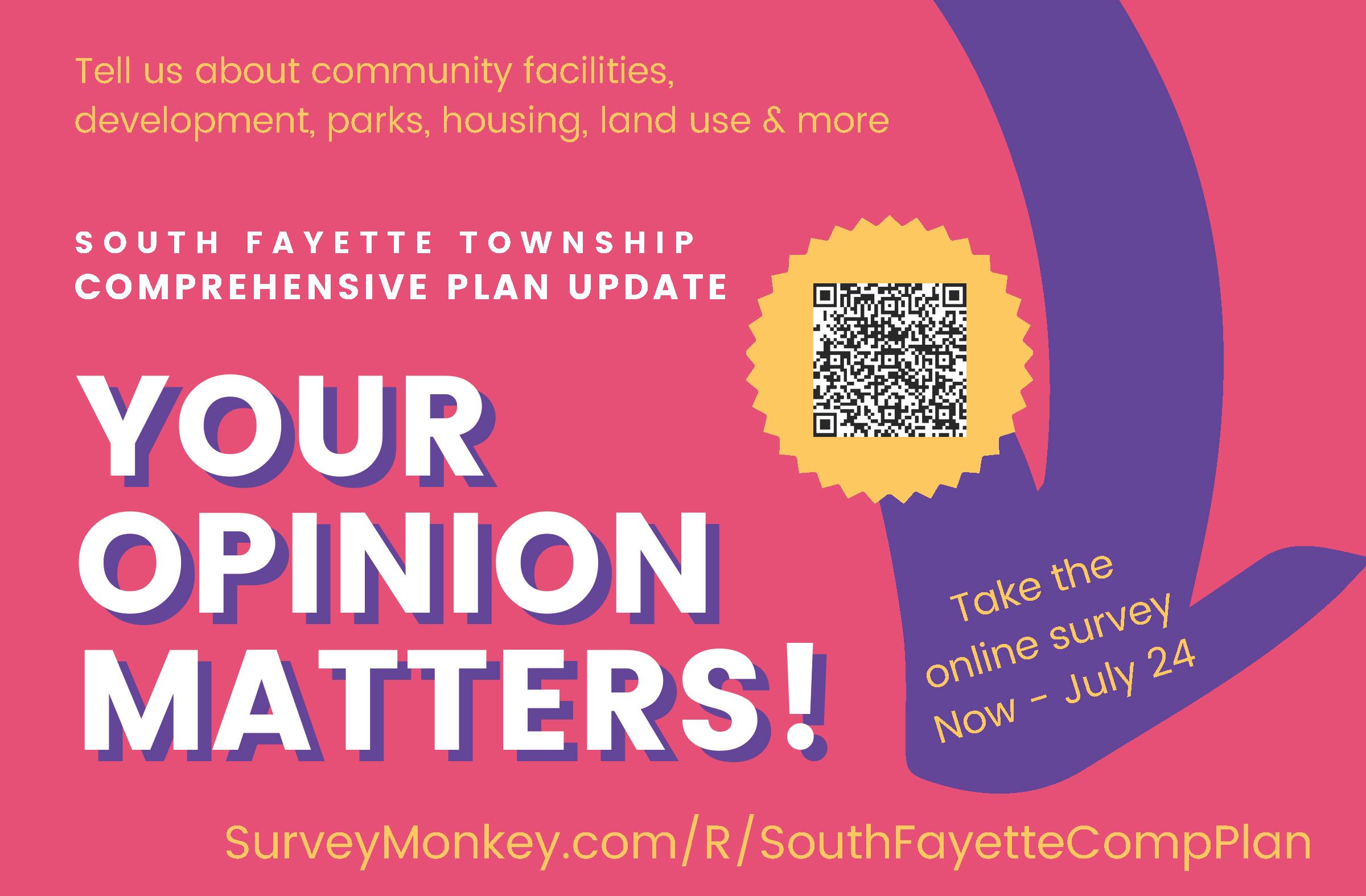 Comp Plan Survey Link Ad