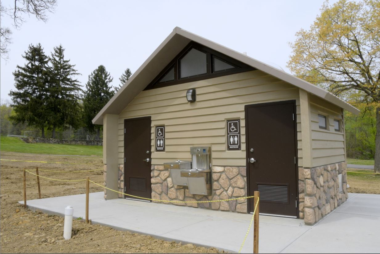 Boys Home restrooms building