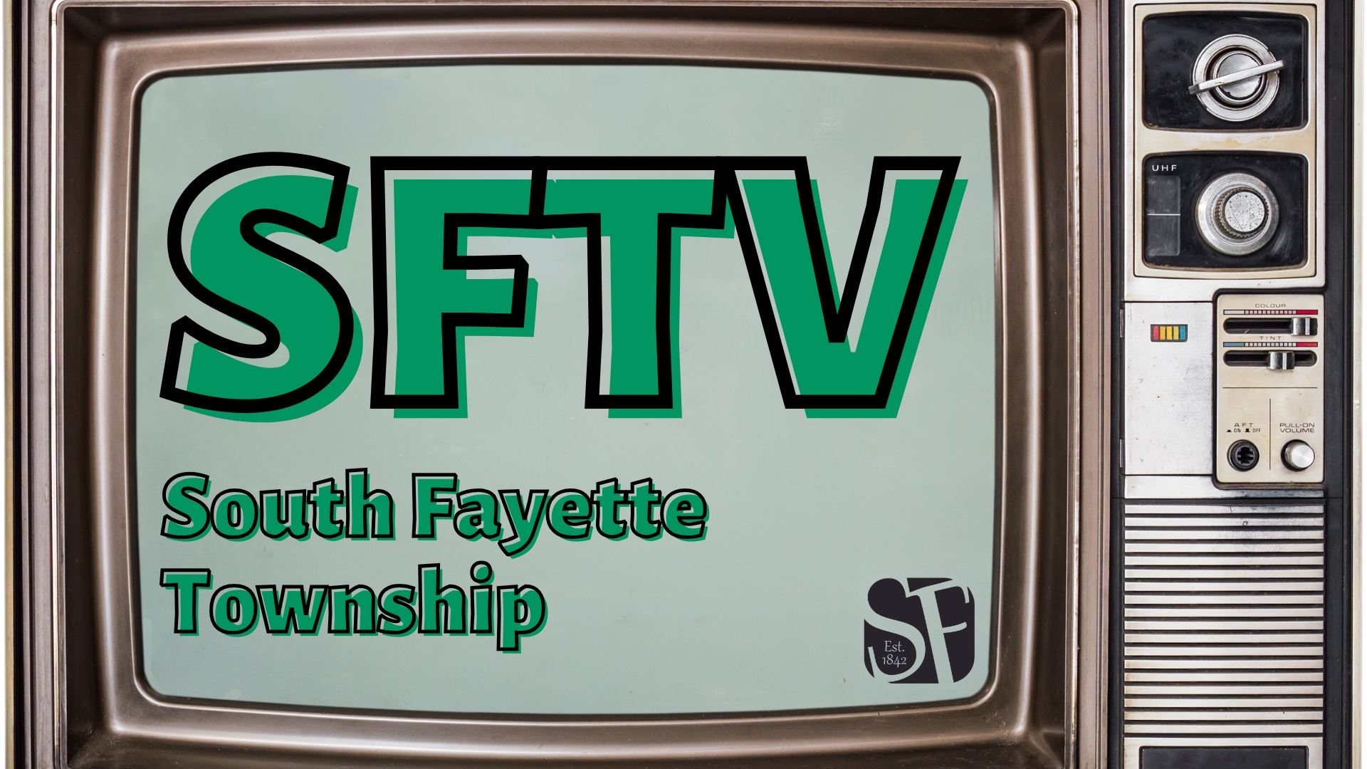 SFTV on television image