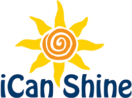 iCan Shine logo yellow sun